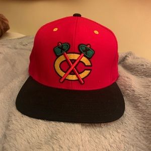 Chicago Blackhawks Hockey Baseball style hat